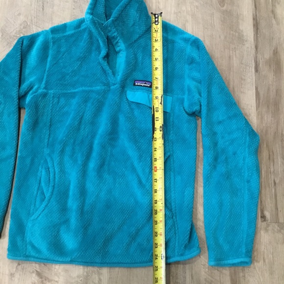 Patagonia Women’s Re-Tool Snap T Fleece Pullover Polartec Blue Size Medium - Picture 8 of 8